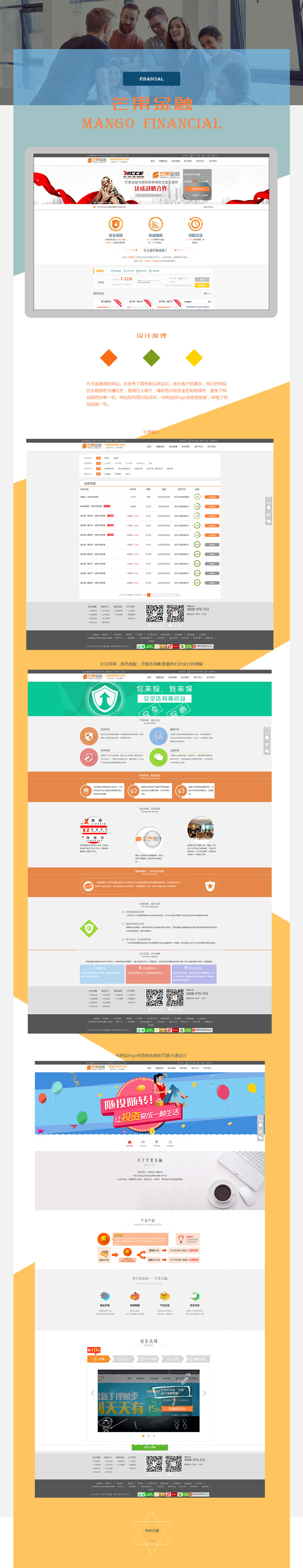 北京中聯(lián)學藝科技有限公司 網站開發(fā)案例 芒果金融